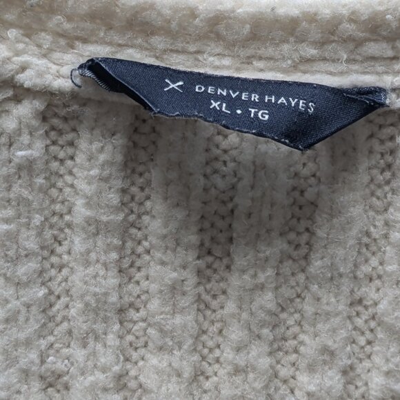 Denver Hayes Knit Cream Women's Cozy Cardigan - Picture 4 of 8